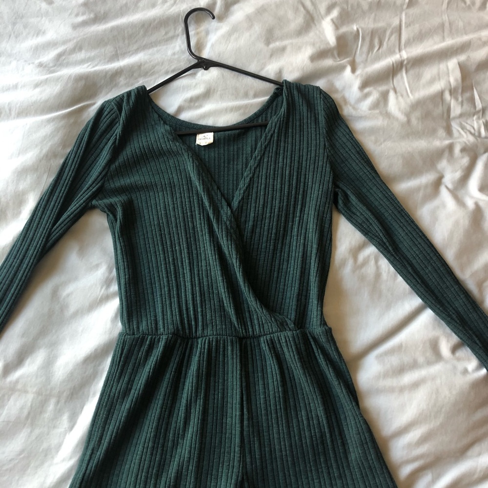 Green Hollister romper
